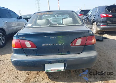 1998 Toyota Corolla Le from USA, damaged, VIN 1NXBR18E2WZ016671